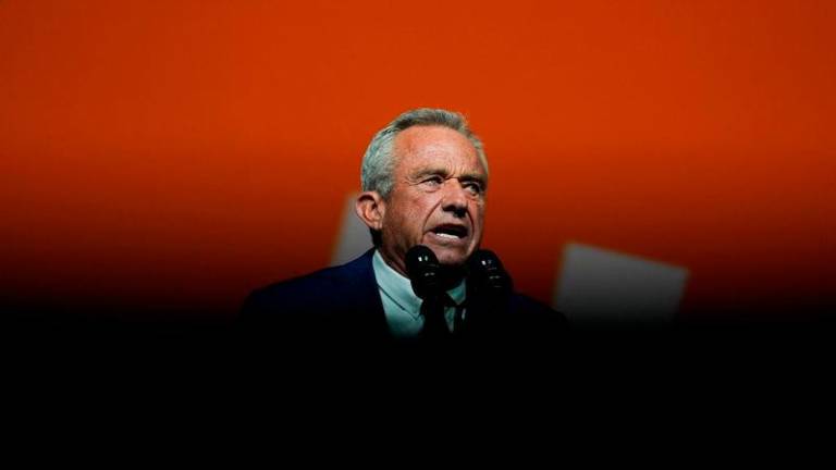 Independent U.S. presidential candidate Robert F. Kennedy Jr speaks at Bitcoin 2024 in Nashville - REUTERSpix