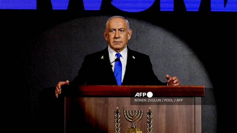 Israeli Prime Minister Benjamin Netanyahu - (Photo by Ronen Zvulun / POOL / AFP)