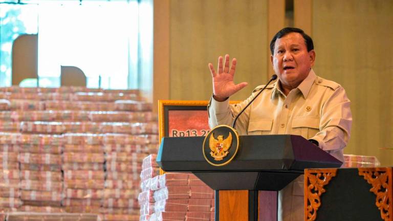 Indonesian President Prabowo Subianto - (Photo by BAY ISMOYO / AFP)