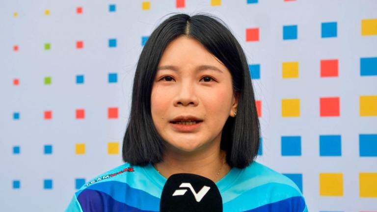 Bekas pemain beregu campuran negara, Goh Liu Ying ketika ditemui media Malaysia Kidslympic Run Kuala Lumpur 2025 di Dataran DBKL hari ini - BERNAMA