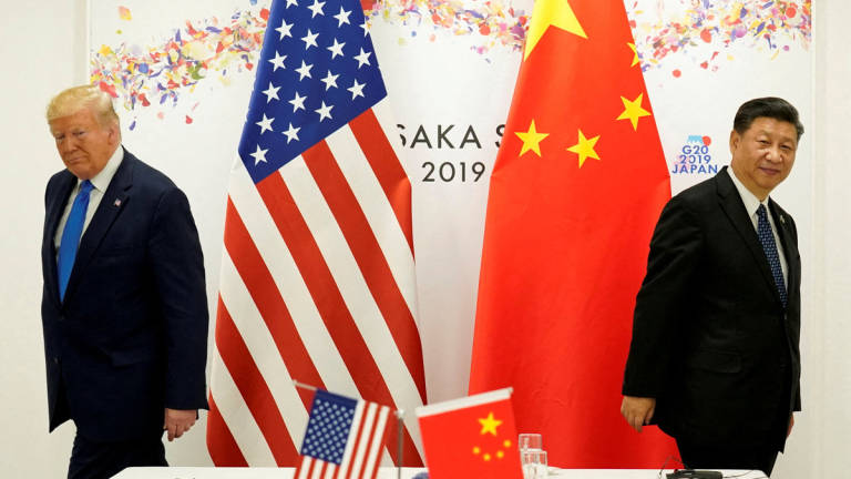 U.S. President Donald Trump attends a bilateral meeting with China's President Xi Jinping during the G20 leaders summit in Osaka, Japan, June 29, 2019. - REUTERS