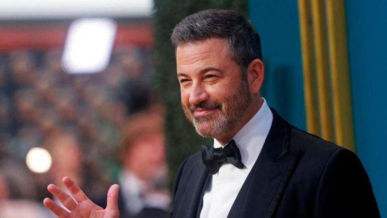 FILE PHOTO: Jimmy Kimmel arrives at the 74th Primetime Emmy Awards held at the Microsoft Theater in Los Angeles, U.S., September 12, 2022. REUTERS/Aude Guerrucci/File Photo