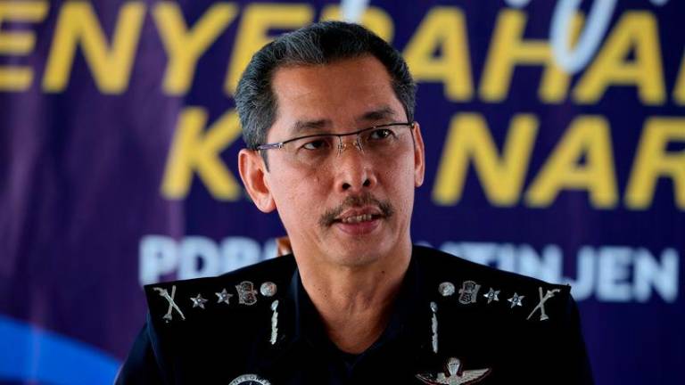 Terengganu police chief Datuk Mohd Khairi Khairuddin - Photo by BERNAMA
