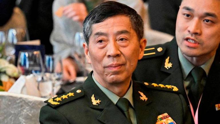 China’s Defence Minister Li Shangfu - REUTERSpix