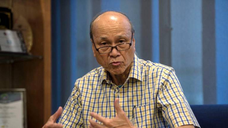 Alliance for a Safe Community chairman Tan Sri Lee Lam Thye - BERNAMApix
