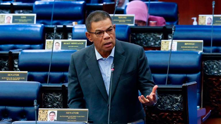 Home Minister Datuk Seri Saifuddin Nasution Ismail - BERNAMAPIX