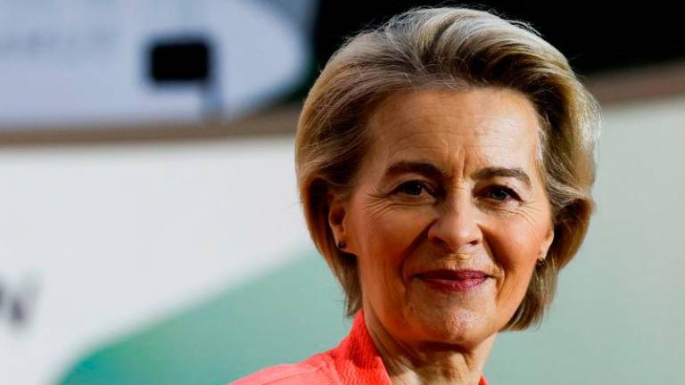 EU chief Ursula von der Leyen - AFPpix