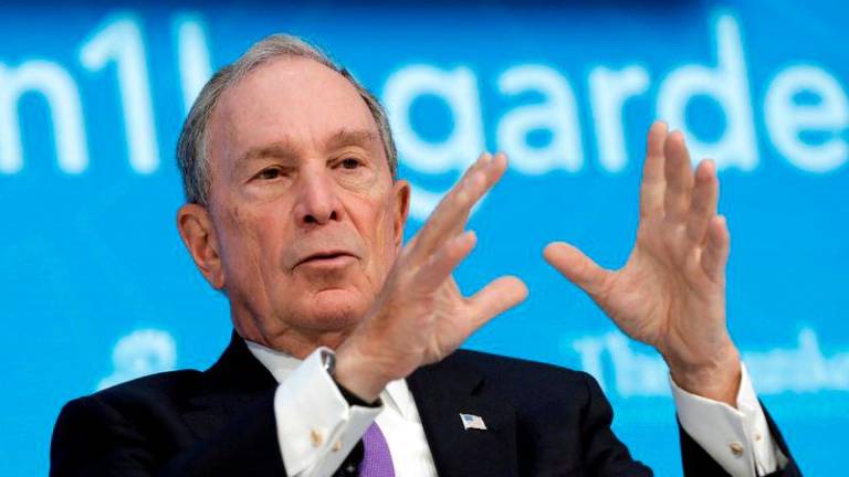 Billionaire Michael Bloomberg - REUTERSpix