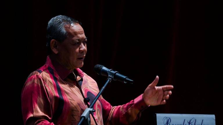 Negeri Sembilan Menteri Besar Datuk Seri Aminuddin Harun - BERNAMAPIX