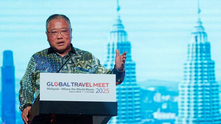 Tourism Minister Datuk Seri Tiong King Sing - Photo by BERNAMA