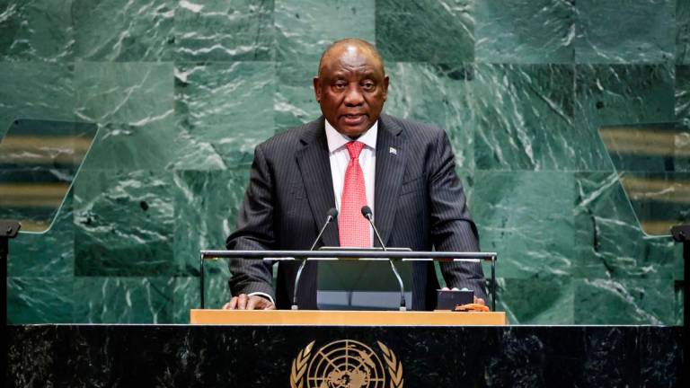 South Africa's President Cyril Ramaphosa - REUTERSPIX