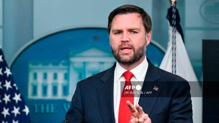 US Vice President JD Vance - Photo by AFP