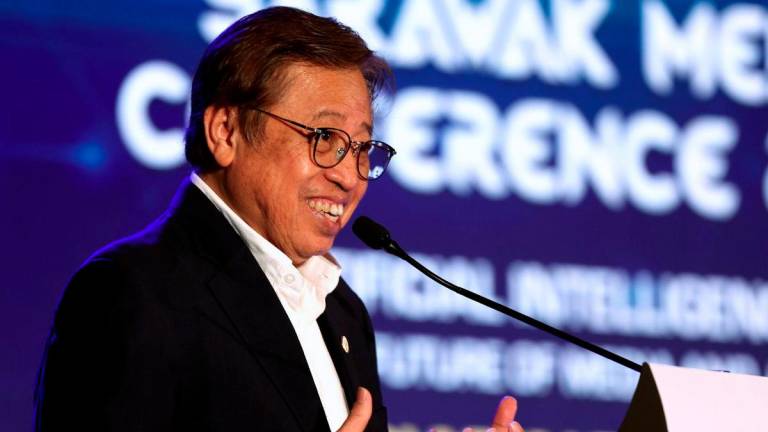 Sarawak Premier Tan Sri Abang Johari Tun Openg. - BERNAMA