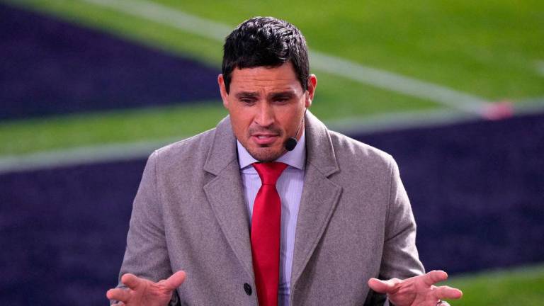 Former NFL quarterback Mark Sanchez. Credit: Kirby Lee-USA TODAY Sports/File Photo