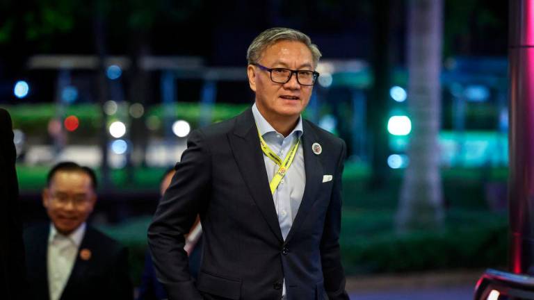 Laos Foreign Affairs Minister Thongsavanh Phomvihane - Photo by BERNAMA