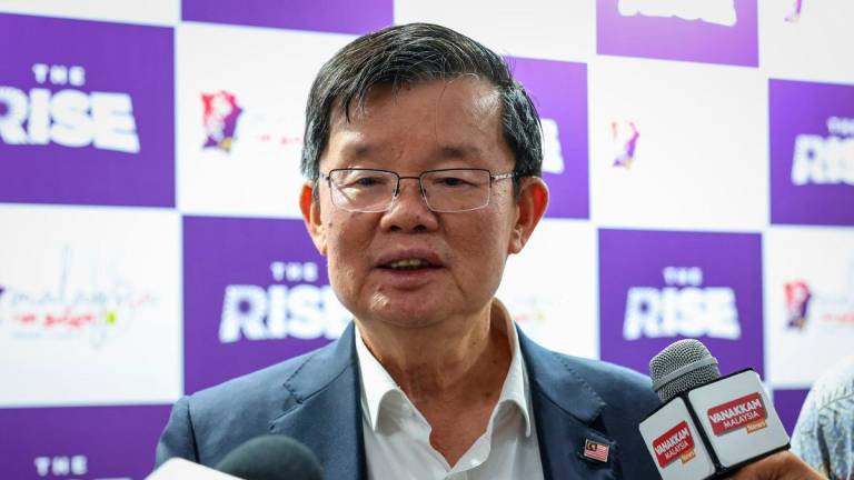 Penang Chief Minister Chow Kon Yeow - Photo by BERNAMA