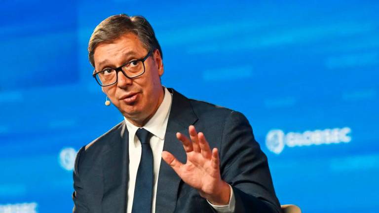 Serbian President Aleksandar Vucic - AFPpix