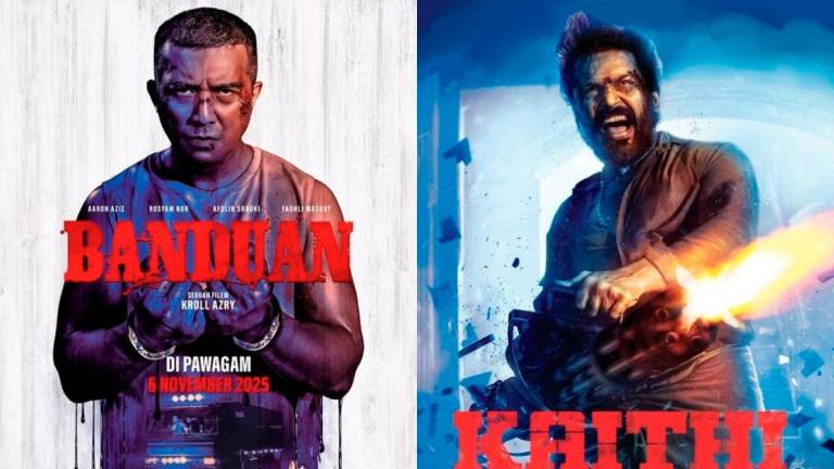 Credit: Posters of Banduan (Astro Shaw / Facebook) &amp; Kaithi (IMDb)