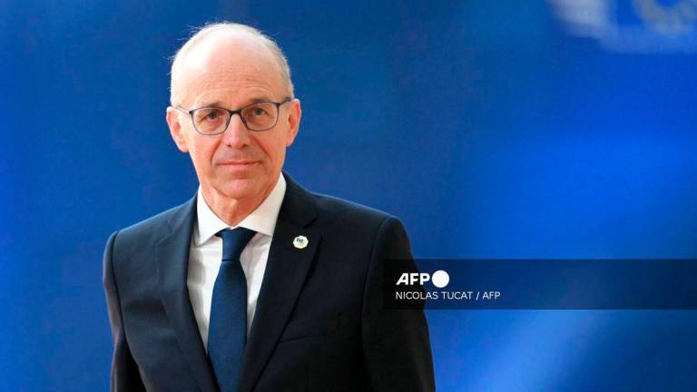 Luxembourg’s Prime Minister Luc Frieden - (Photo by NICOLAS TUCAT / AFP)