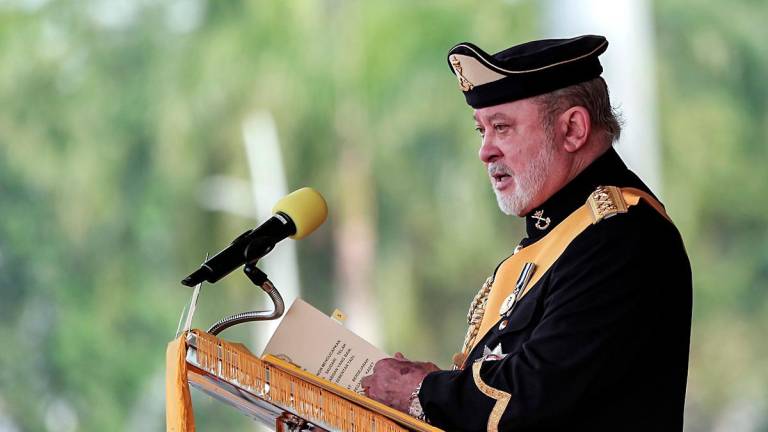 His Majesty Sultan Ibrahim, King of Malaysia. - BERNAMApix