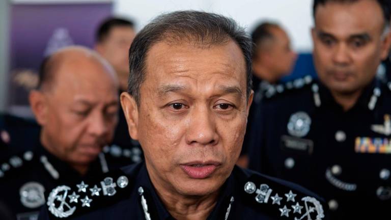 Ketua Polis Negara, Datuk Seri Mohd Khalid Ismail. - fotoBERNAMA