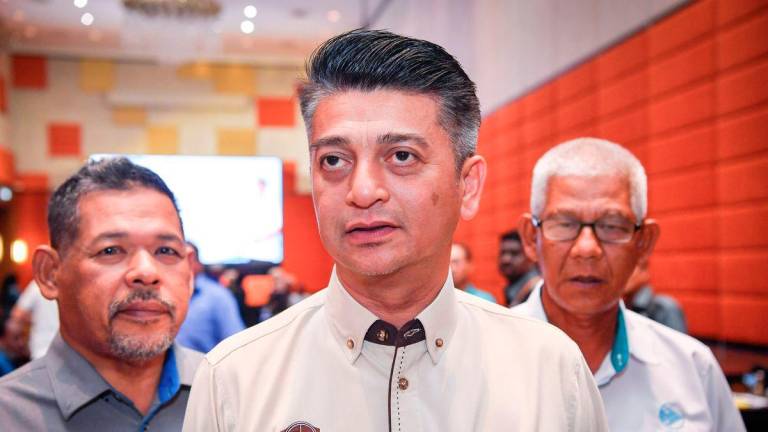 Pengerusi Lembaga Kemajuan Ikan Malaysia (LKIM) Muhammad Faiz Fadzil - fotoBERNAMA
