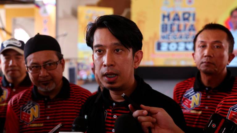 Timbalan Menteri Belia dan Sukan Adam Adli Abd Halim - fotoBERNAMA