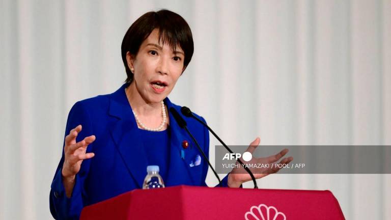 Sanae Takaichi - Yuichi YAMAZAKI / POOL / AFP
