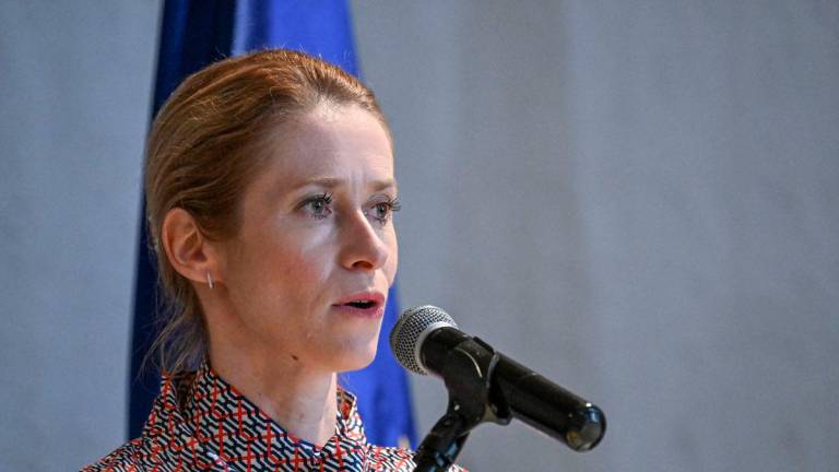 EU top diplomat Kaja Kallas - AFPpix