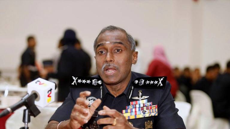 Bukit Aman Criminal Investigation Department director Datuk M Kumar - Photo by BERNAMA