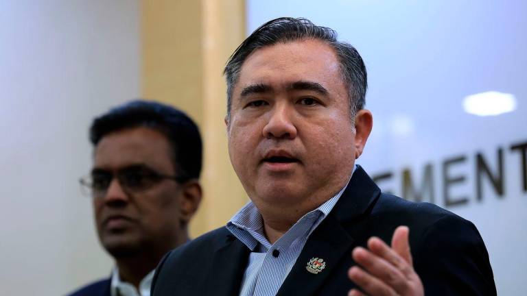Menteri Pengangkutan Anthony Loke - BERNAMA