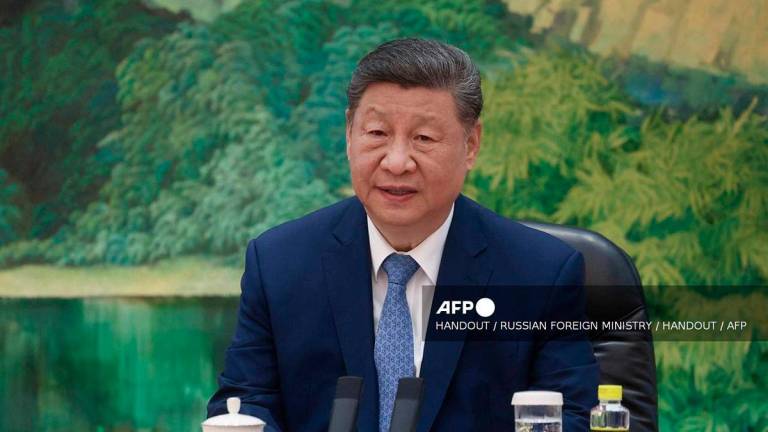 China's leader Xi Jinping. - Handout / RUSSIAN FOREIGN MINISTRY / HANDOUT / AFP