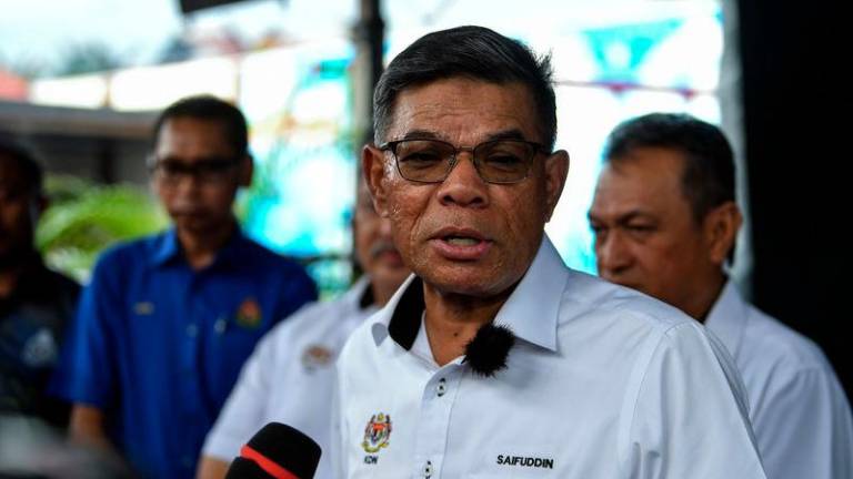 Menteri Dalam Negeri Datuk Seri Saifuddin Nasution Ismail - fotoBERNAMA