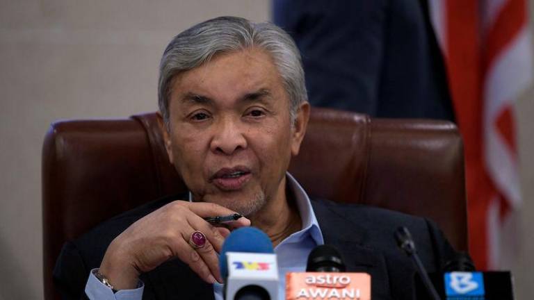 Barisan Nasional (BN) chairman Datuk Seri Dr Ahmad Zahid Hamidi - BERNAMApix