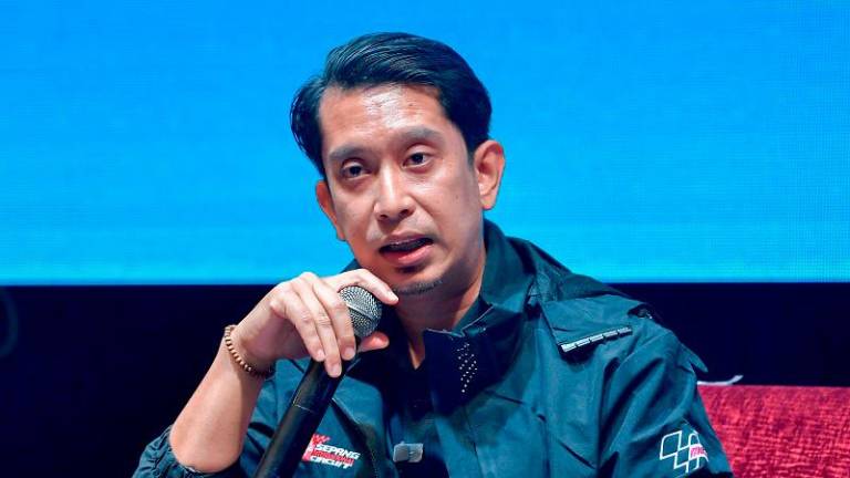 Timbalan Menteri Belia dan Sukan Adam Adli Abd Halim. - fotoBERNAMA