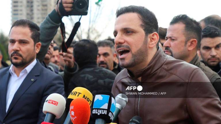 Head of the Iraqi Kurdish “New Generation Movement” Shaswar Abdulwahid Qadir - (Photo by Shwan MOHAMMED / AFP)