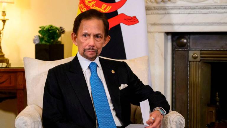 Sultan of Brunei Hassanal Bolkiah - Leon Neal/Pool via REUTERS/File Photo