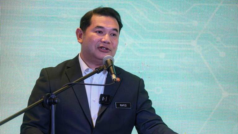 Economy Minister Rafizi Ramli - BERNAMApix