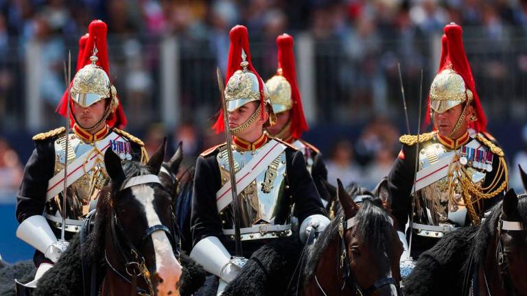 For representational purposes only. Members of the Household Cavalry in London REUTERSpix