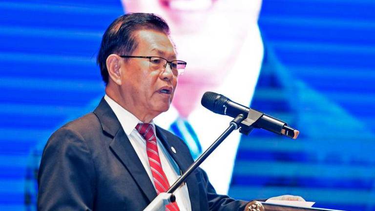 Sarawak Minister of Transport Datuk Seri Lee Kim Shin - BERNAMApix