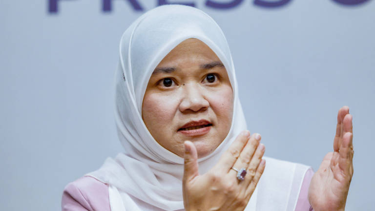 Education Minister Fadhlina Sidek. - BERNAMA