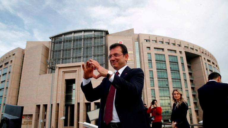 Istanbul Mayor Ekrem Imamoglu. REUTERS/Dilara Senkaya//File Photo