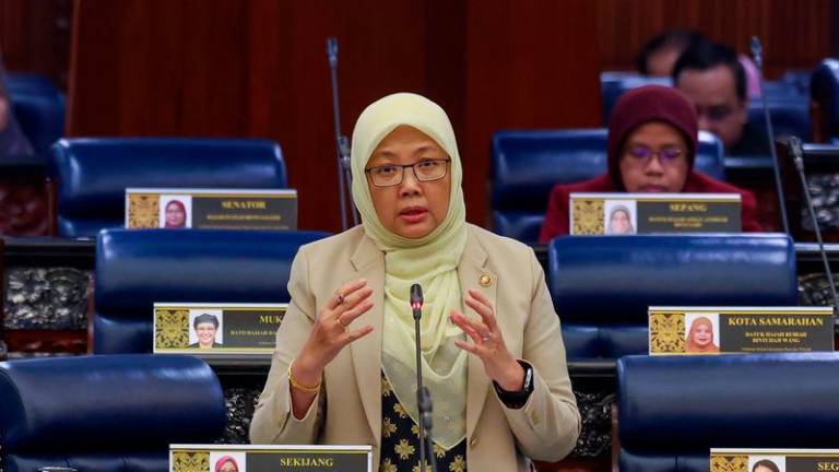 Minister in the Prime Minister’s Department (Federal Territories) Dr Zaliha Mustafa - BERNAMApix