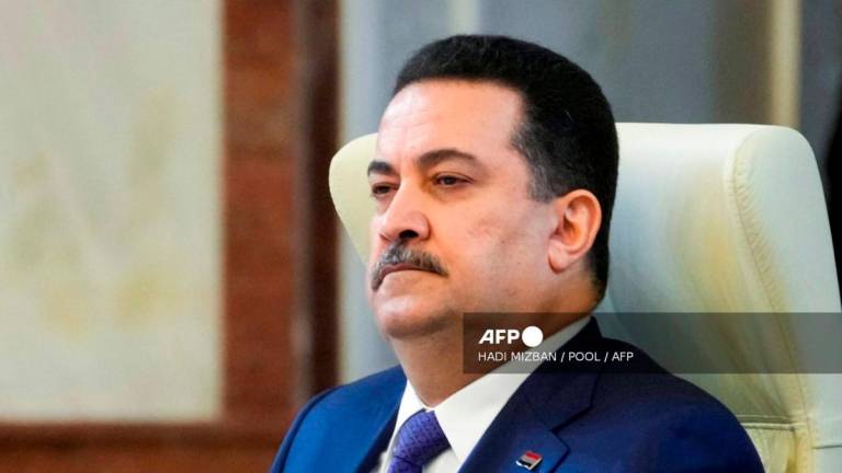 Iraq’s Prime Minister Mohammed Shia al-Sudani - (Photo by Hadi Mizban / POOL / AFP)