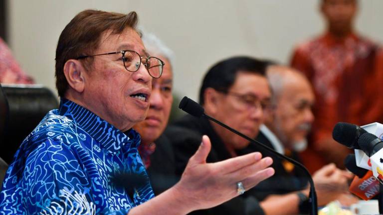 Sarawak Premier Tan Sri Abang Johari Tun Openg - BERNAMApix