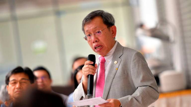 Deputy Premier and Minister of Public Health, Housing and Local Government Datuk Amar Dr Sim Kui Hian - BERNAMApix