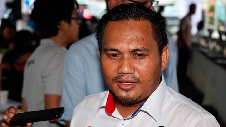 Pengerusi Jawatankuasa Kerja Raya, Pengangkutan, Infrastruktur dan Komunikasi Johor, Mohamad Fazli Mohamad Salleh. - fotoBERNAMA