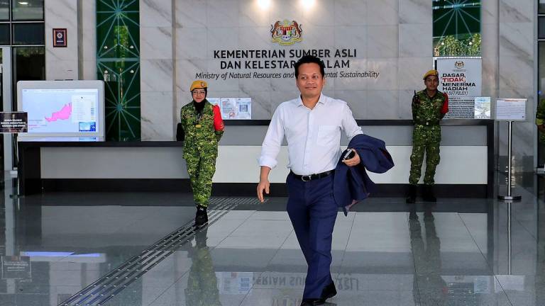 Nik Nazmi Nik Ahmad - Photo by BERNAMA