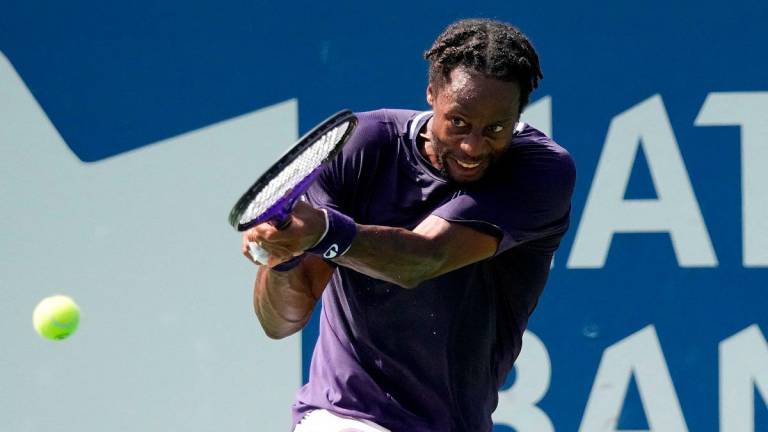 Gael Monfils - John E. Sokolowski-Imagn Images/File Photo