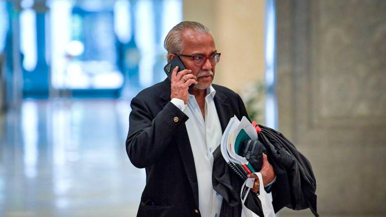 Lawyer Tan Sri Muhammad Shafee Abdullah - BERNAMApix